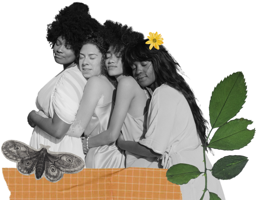 Mulheres em composição visual do Instituto Feminamente
